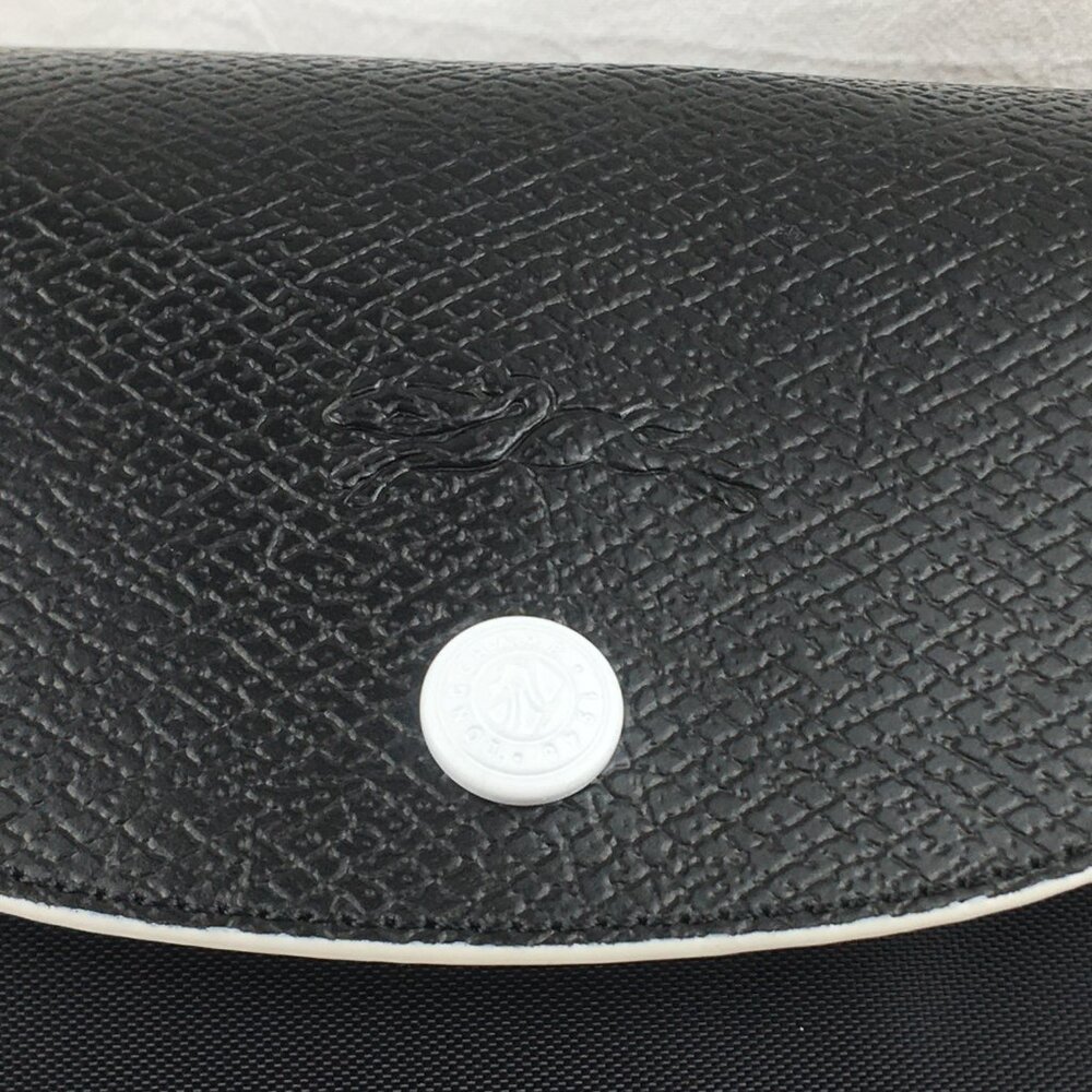 NWT Longchamp Le Pliage Original Large Shoulder Nylon Bag Tote IN NEW BLACK - Picture 6 of 12